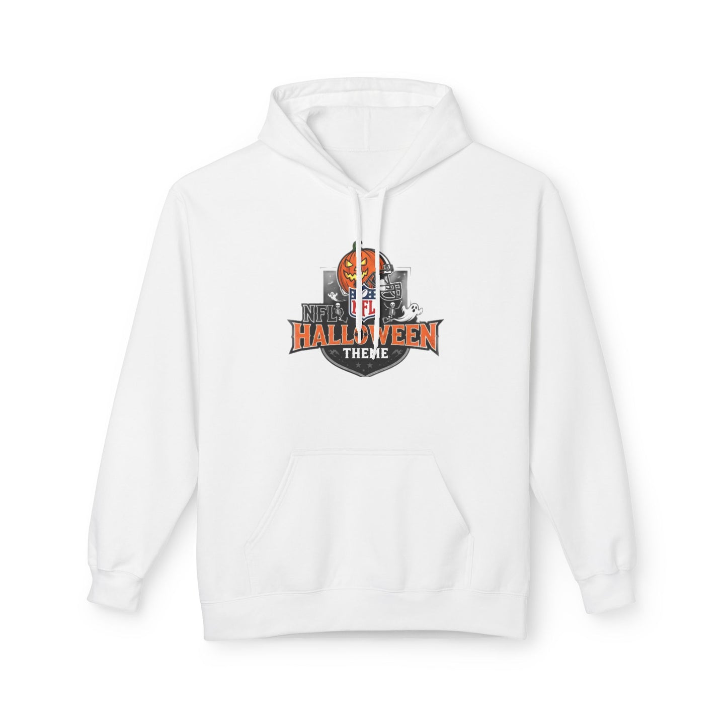 Halloween & Steelers Graphic Unisex Hoodie, Cozy Fall Gear, Football Fan Apparel, Spooky Season Sweatshirt, Perfect for Game Days