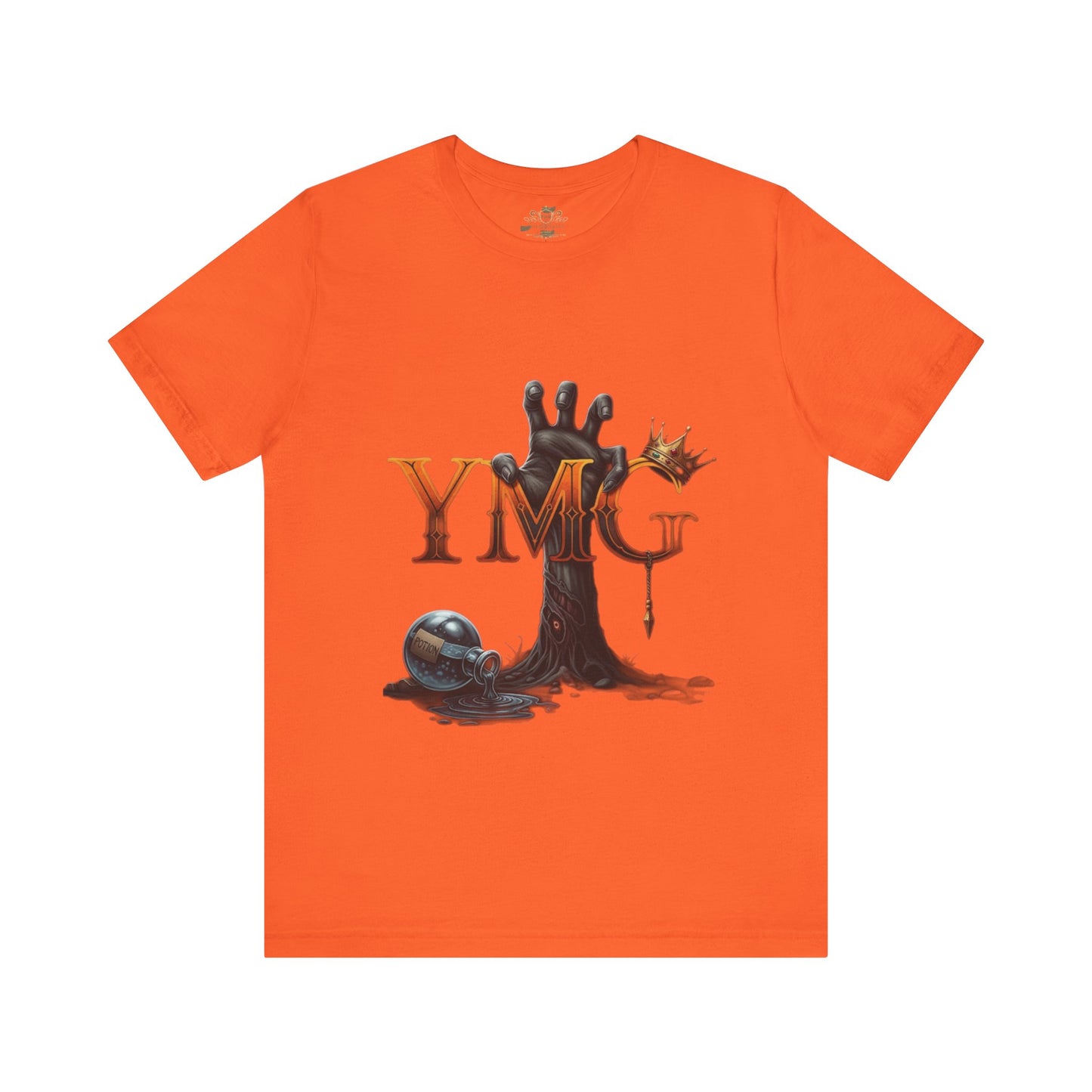 Dark Fantasy Graphic Tee - YMG Design, Unisex Shirt, Casual Wear, Halloween Outfit, Gift for Gamers