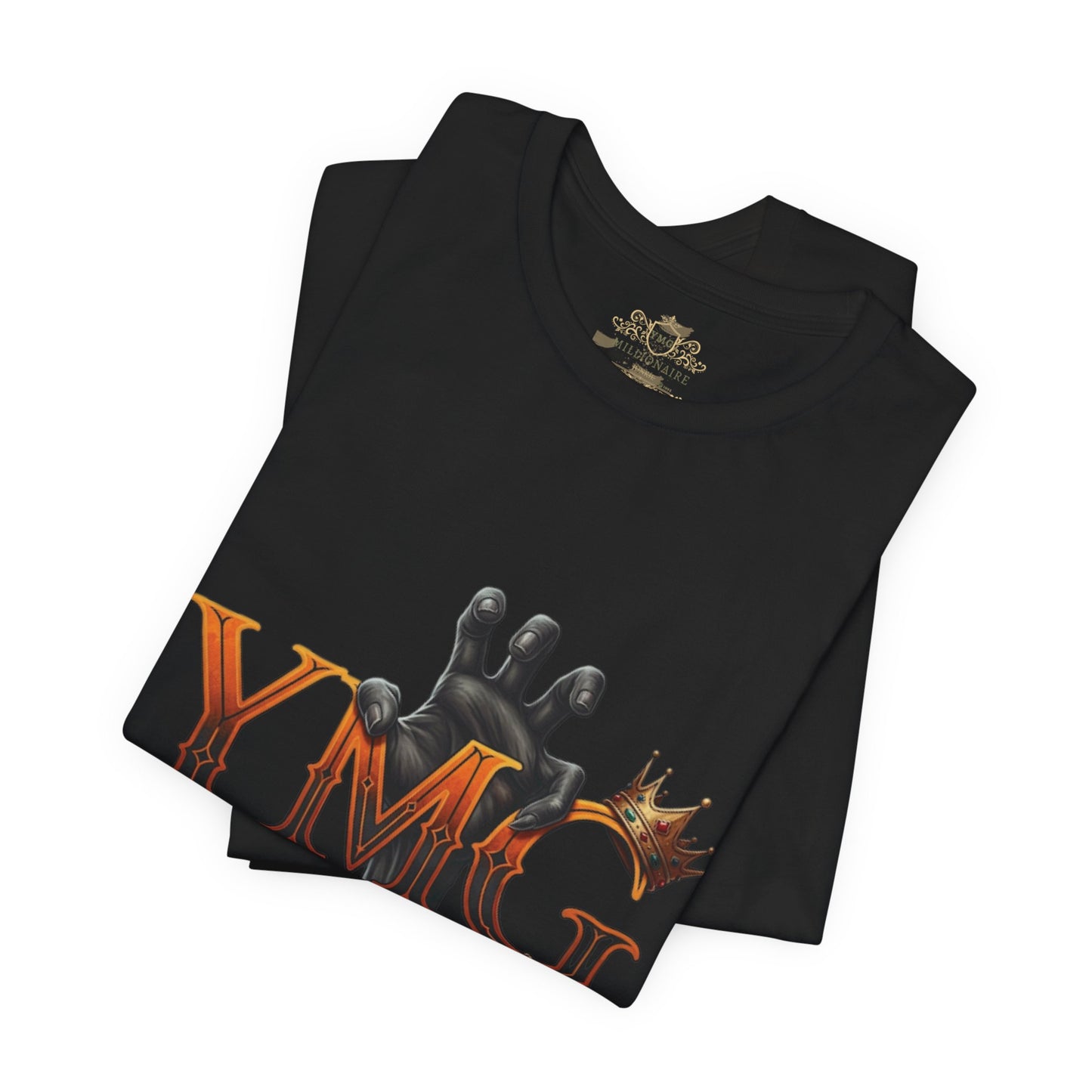Dark Fantasy Graphic Tee - YMG Design, Unisex Shirt, Casual Wear, Halloween Outfit, Gift for Gamers