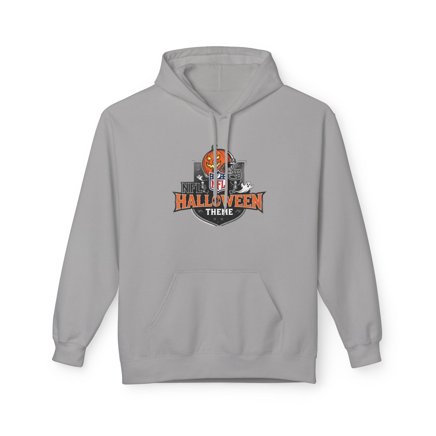 Halloween & Steelers Graphic Unisex Hoodie, Cozy Fall Gear, Football Fan Apparel, Spooky Season Sweatshirt, Perfect for Game Days