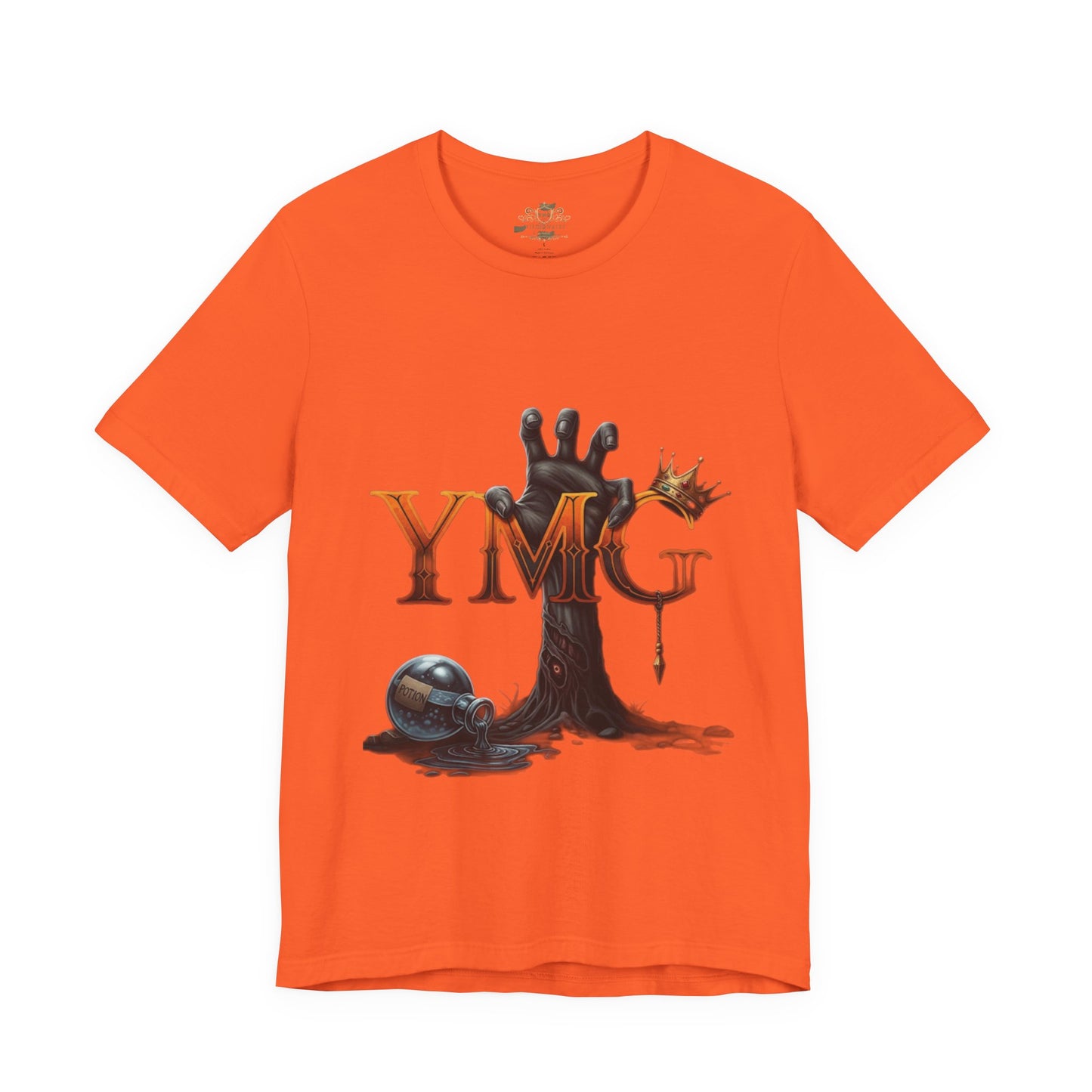 Dark Fantasy Graphic Tee - YMG Design, Unisex Shirt, Casual Wear, Halloween Outfit, Gift for Gamers