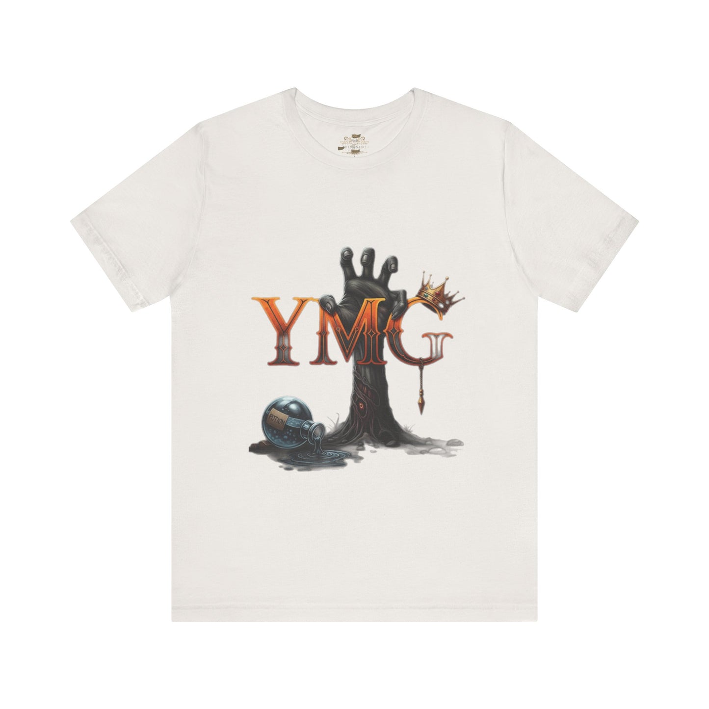 Dark Fantasy Graphic Tee - YMG Design, Unisex Shirt, Casual Wear, Halloween Outfit, Gift for Gamers